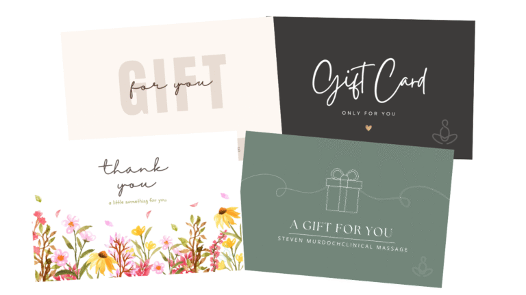 Selection of Gift Cards.
