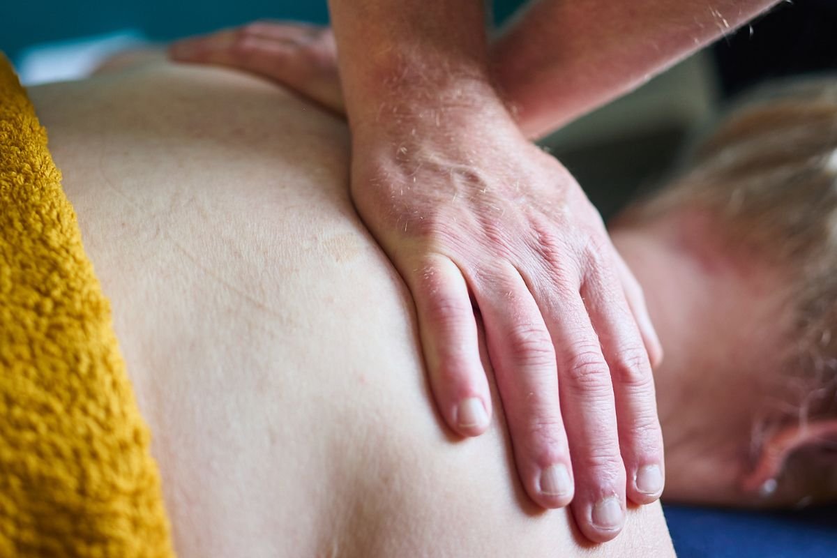Myofascial release session for hypermobility and persistent pain